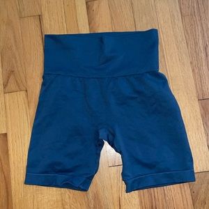 New Paragon Fitwear Blue Workout Shorts 6” Inseam